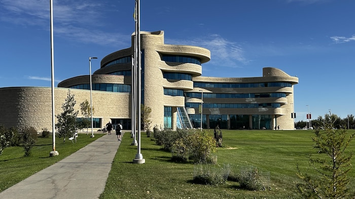 L'Université des Premières Nations à Regina, en Saskatchewan, le 2 octobre 2025.