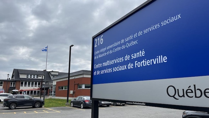 L'extérieur de l'urgence de Fortierville.