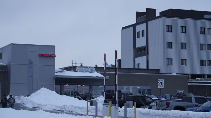 L'urgence de l'Hôpital de Val-d'Or. 