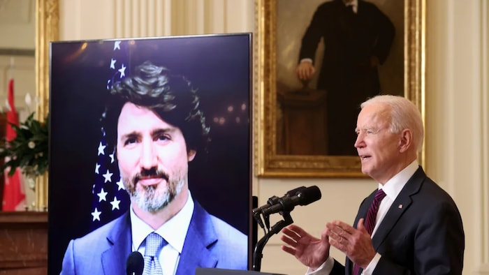 Biden Talking to Trudeau. The US will have 90 days to publish a strategy explaining where it agrees and disagrees with Canada on China issues.