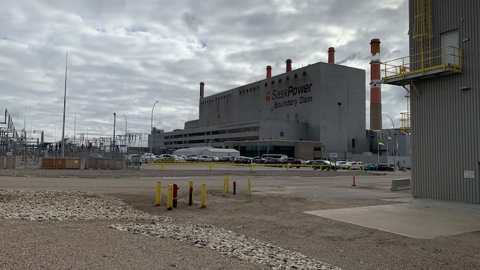 Une usine de captage et de stockage du carbone en Saskatchewan.