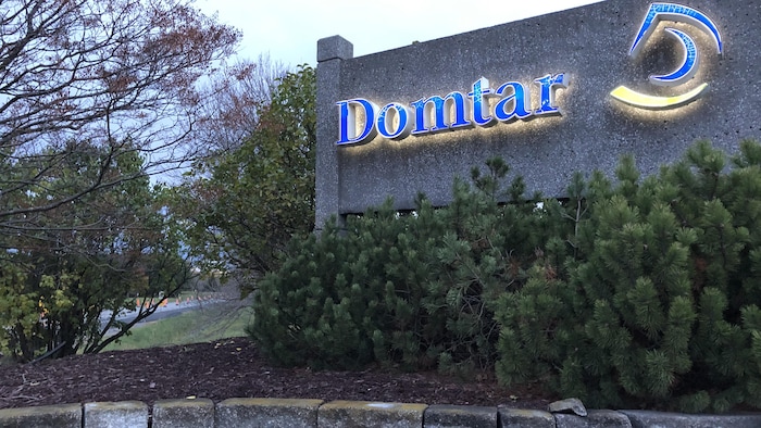 L'usine Domtar de Windsor.