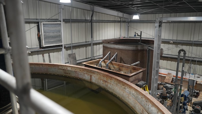 L'usine de traitement de l’eau de la Première Nation de Kashechewan.