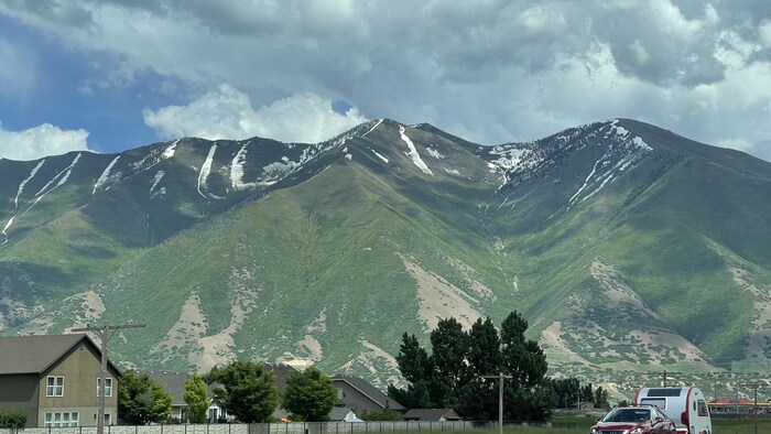 Montagnes de l'Utah.