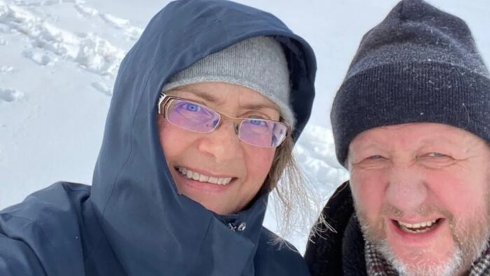 On the left, Lynne Tognet-Loge, a Canadian nurse who has lived in Moscow for 10 years, took Russia’s Sputnik V vaccine in February — soon after it was first offered to foreigners. Sputnik is waiting for approval by the World Health Organization and has not been approved by Health Canada.