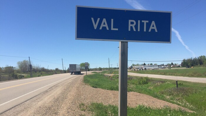 L'affiche de la communauté de Val Rita.