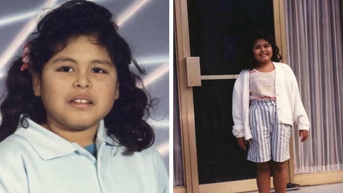 L'enseignante Vanessa Ibanez à son arrivée au Canada. 