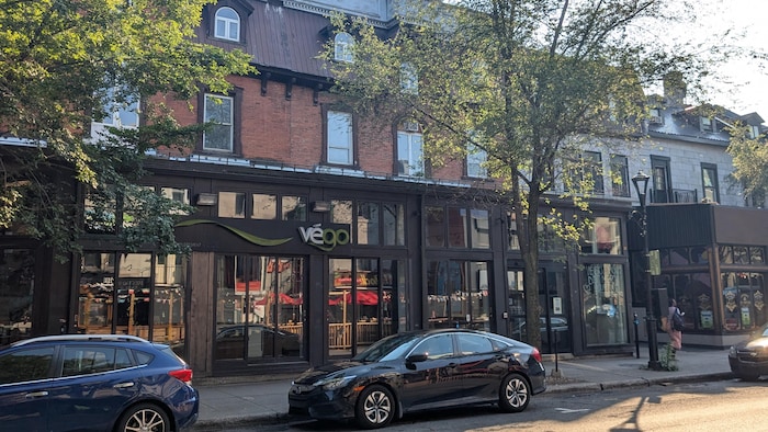 La façade du restaurant Végo.