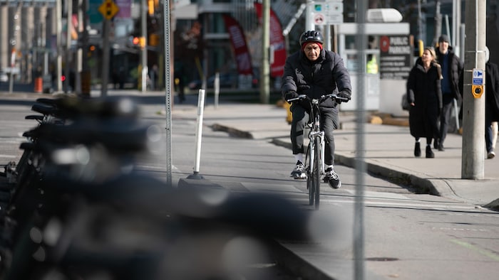 Le service de vélos en libre-service de Toronto.