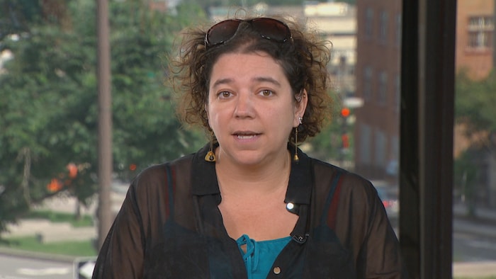 Véronique Martel, de Ressources naturelles Canada, en entrevue.