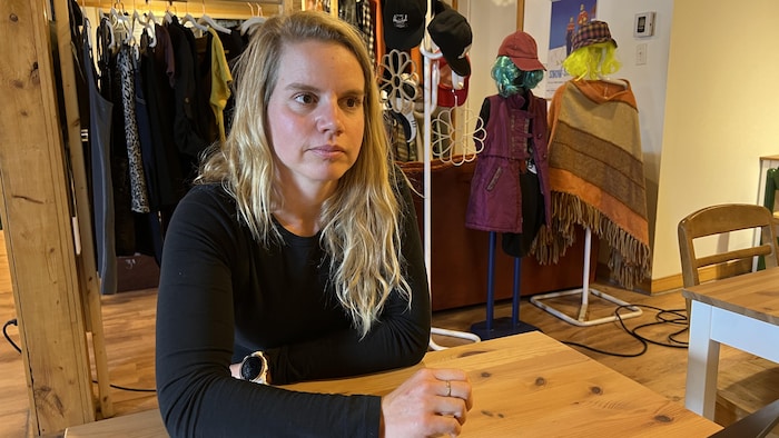 Véronique Ouellette, co-directrice de la Maison des familles Haute-Gaspésie.