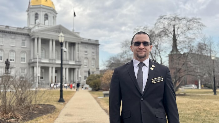 Tom Mannion a été élu à l'Assemblée du New Hampshire en 2022. 