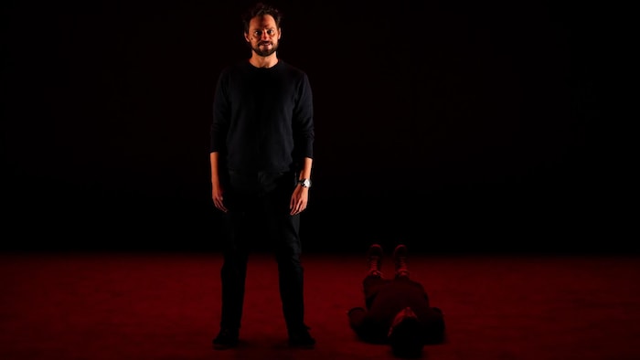 Nico Racicot sur sc&egrave;ne.