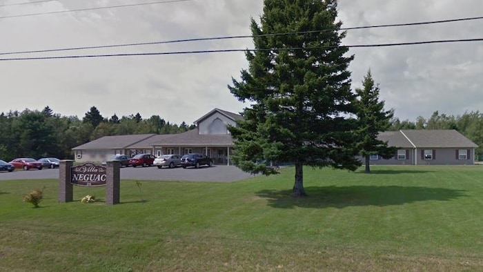 Une capture d'écran de Google Maps sur laquelle on peut voir le foyer de soins spéciaux Villa Neguac. 