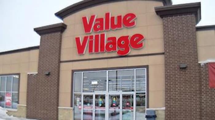 La devanture d’un magasin Village des Valeurs de Windsor.