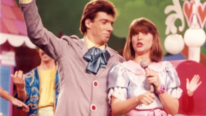 Jacques Leblanc et Nathalie Simard dans une scène du « Village de Nathalie ».