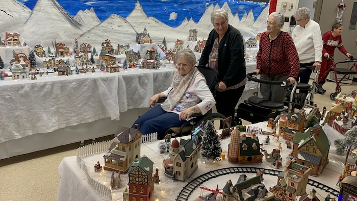 Village de Noël miniature