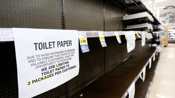 Remember this? Product shortages today have almost nothing in common with what caused the surge in demand for things like toilet paper back in March 2020, according to food distribution expert Sylvain Charlebois. 