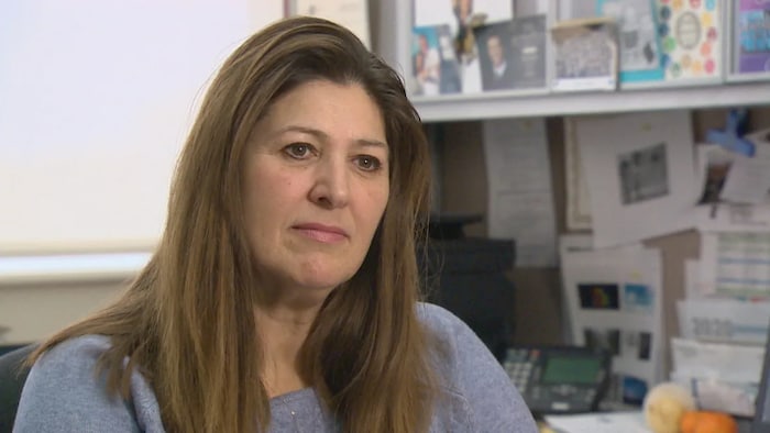 La présidente du Syndicat des infirmières et infirmiers du Nouveau-Brunswick, Paula Doucet.