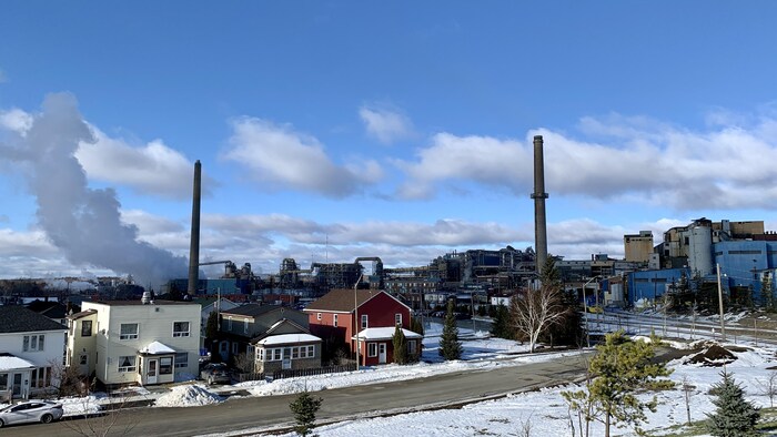 Des maisons du quartier Notre-Dame près de la Fonderie Horne.