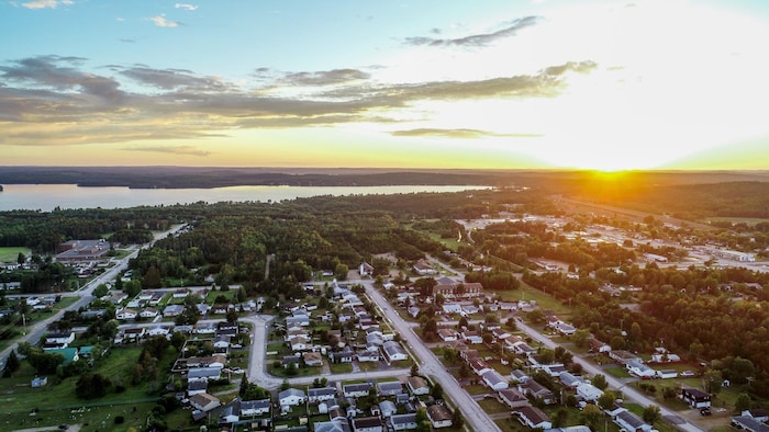 Vue aérienne de la Ville.