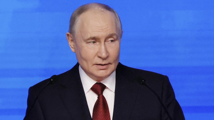 Le président russe, Vladimir Poutine.