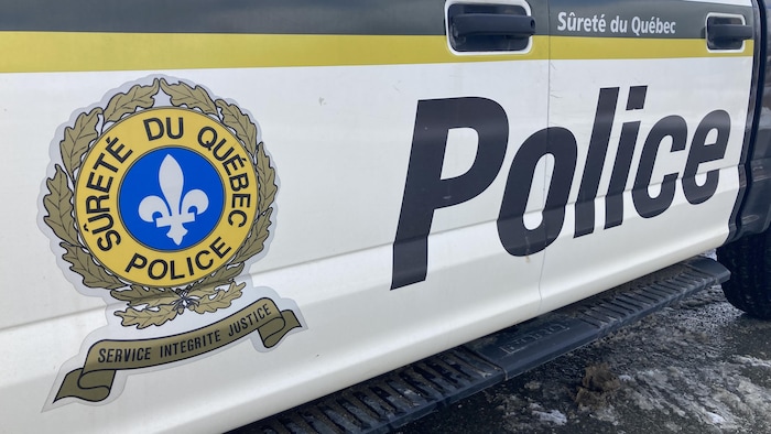 Une voiture de la Sûreté du Québec.