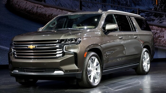 Un Chevrolet Suburban 2021