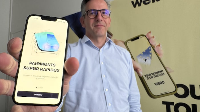 Ludovic Francesconi, directeur du développement stratégique chez EPI, qui gère l’application Wero.