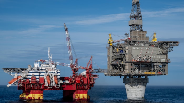 La plateforme pétrolière West White Rose.