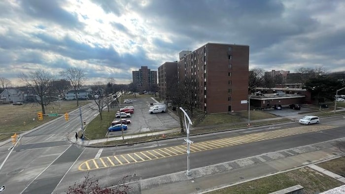 Des immeubles de l’avenue Glengarry.