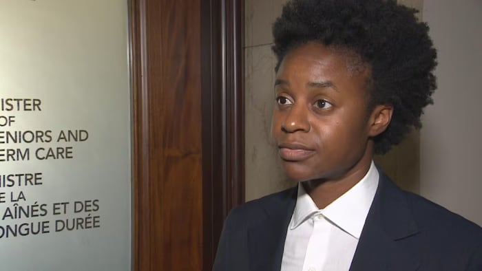 La personne ministre de la Santé du Manitoba, Uzoma Asagwara.