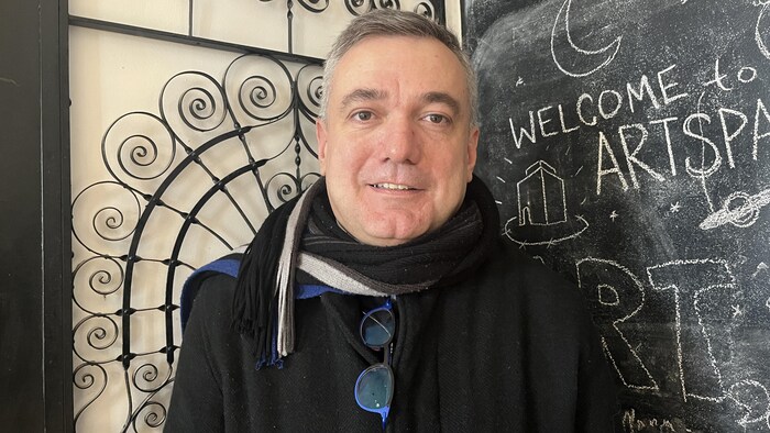 Le directeur général de l’Alliance française du Manitoba, Nicolas Michelland, le 29-03-2026.