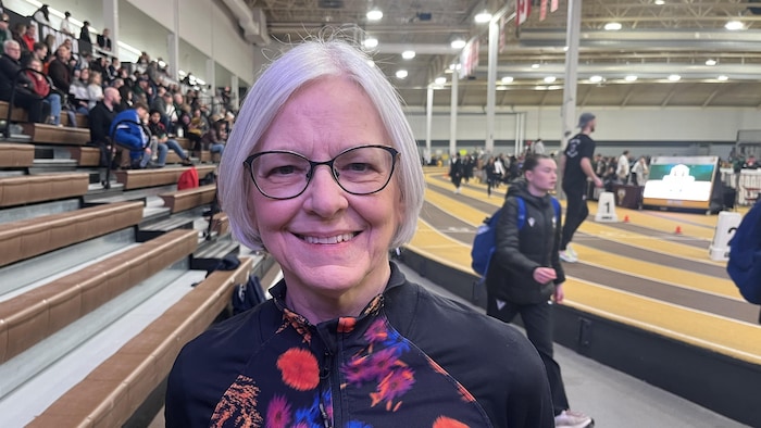 Beutel Yvette de Melville en Saskatchewan au centre Max Bell le 07-03-2026.