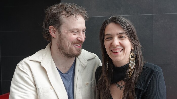 Xavier Huard et Soleil Launière