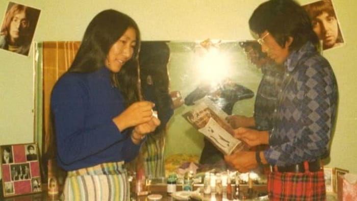 Yeshi Wangmo and Tsering Dorjee