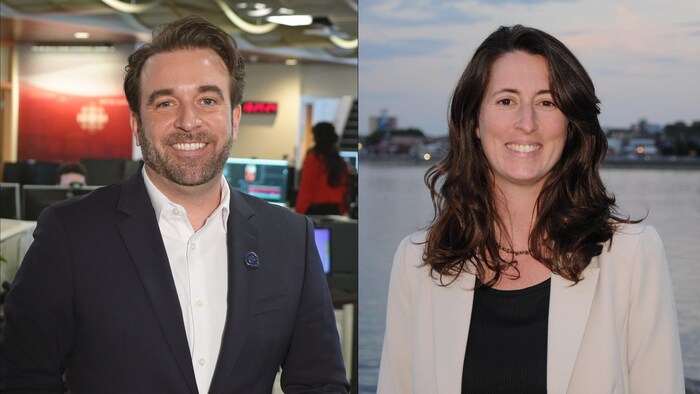 Yohann St-Pierre et Esmaella Raymond-Bourret.