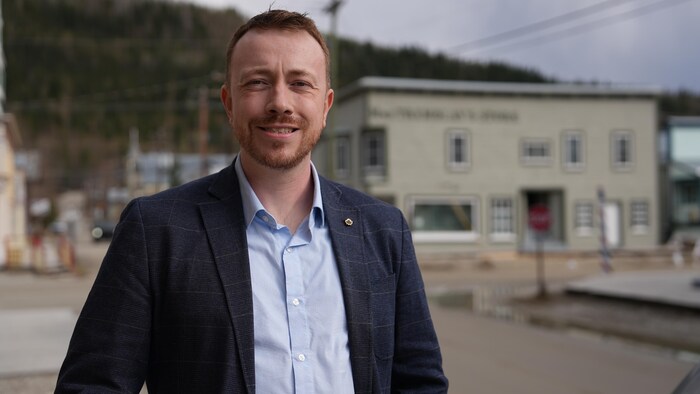 Portrait de Ted Laking à Dawson, le 11 mai 2024.
