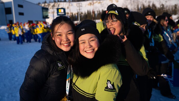 Trois jeunes du Nunavik aux Jeux d'hiver de l'Arctique 2026.