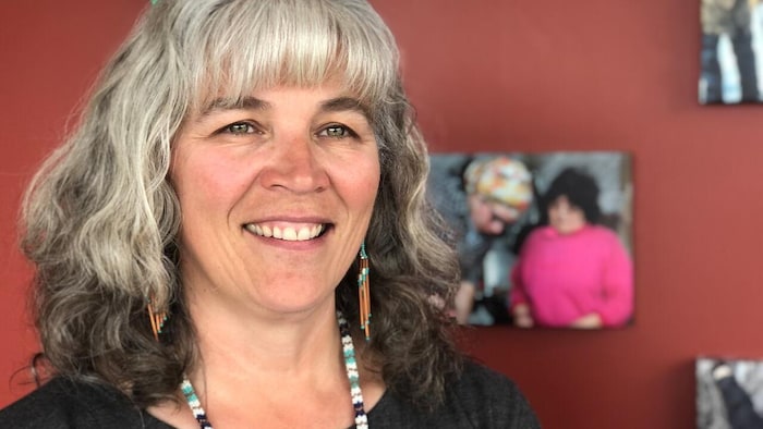 Melanie Bennett en entrevue en 2020.