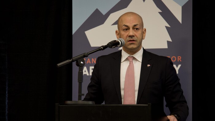Le premier ministre du Yukon, Ranj Pillai, le 27 mars 2025. 