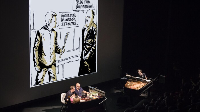 Un extrait du spectacle de Nicolas et Bruno.