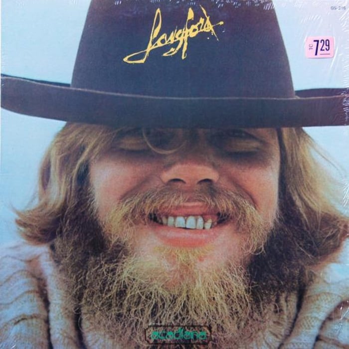 La couverture de l'album Acadiana de Georges Langford.