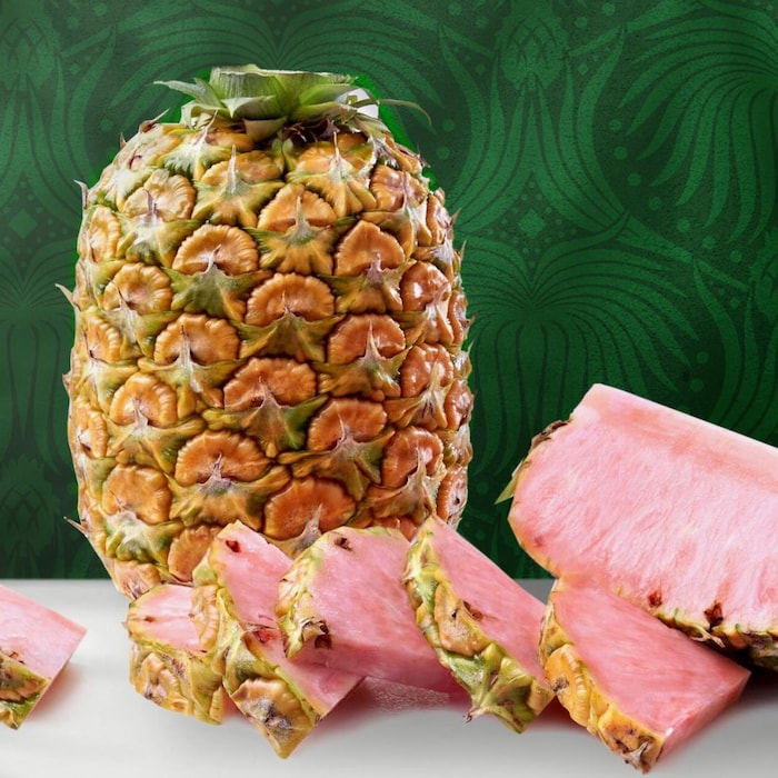 Des tranches d'ananas.