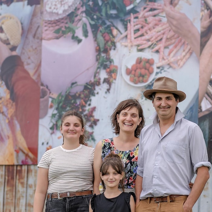 Un portrait de la famille. 