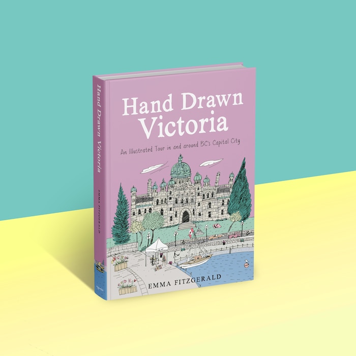 La couverture du livre Hand Drawn Victoria d'Emma Fitzgerald.