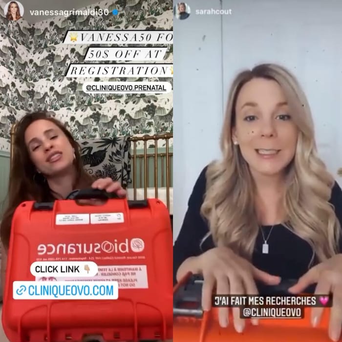 Des femmes en pleine enactment   dans des vidéos.