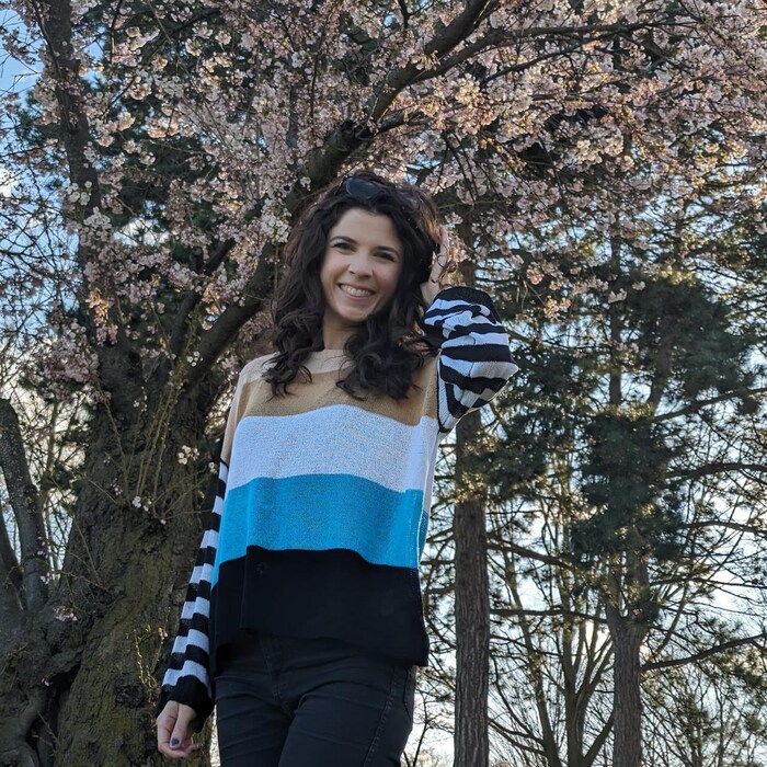 Un portrait de Isidora Cortes-Monroy.