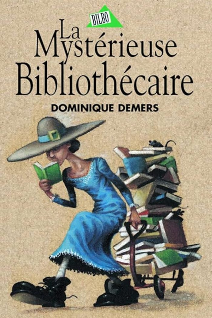 La couverture du roman « La Mystérieuse bibliothécaire ».