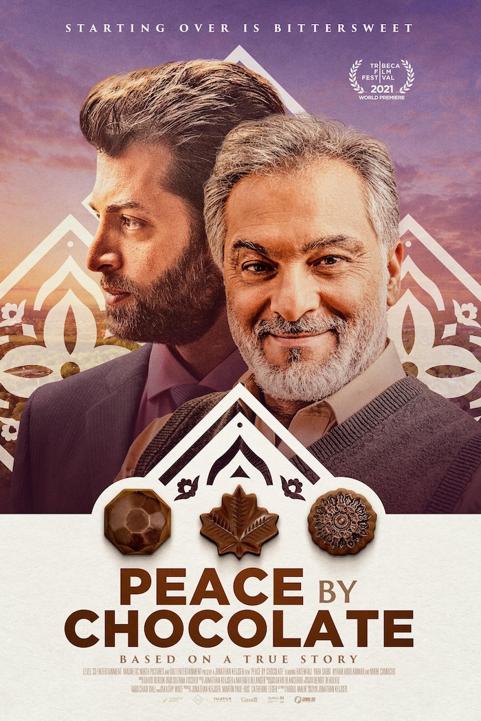 加拿大剧情片《巧克力的和平》海报。